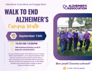 VMPcares Walk to End Alzheimer's 2024 Information