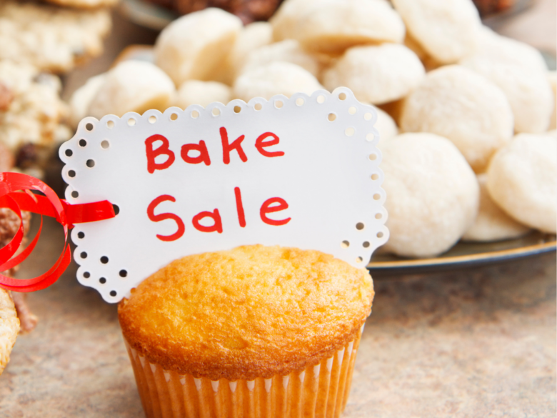 Bake Sale sign